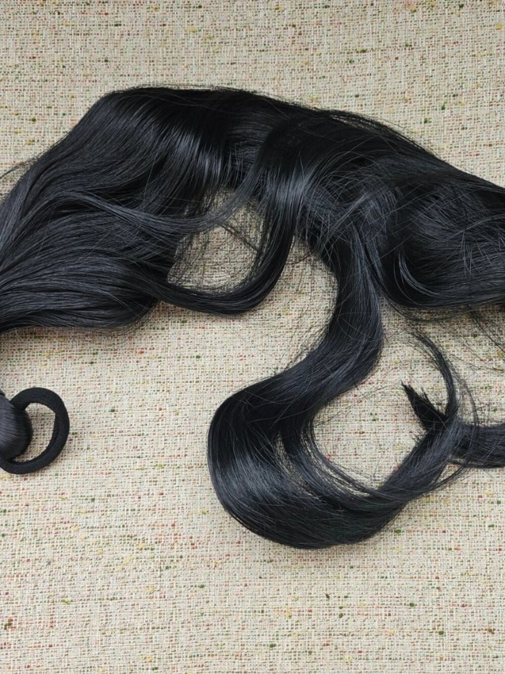 Wavy Ponytail Hair Extension Synthetic Soft Wavy Ponytail with Elastic Unbranded - Picture 11 of 11